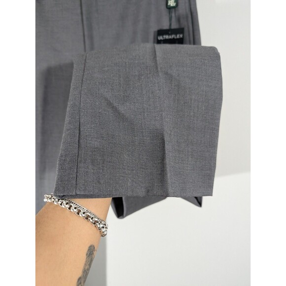 NWT LAUREN Ralph Lauren Pants Men 36x32 Gray Classic Fit Ultraflex Performance - Picture 5 of 9